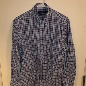Blue & White Ralph Lauren Button Down